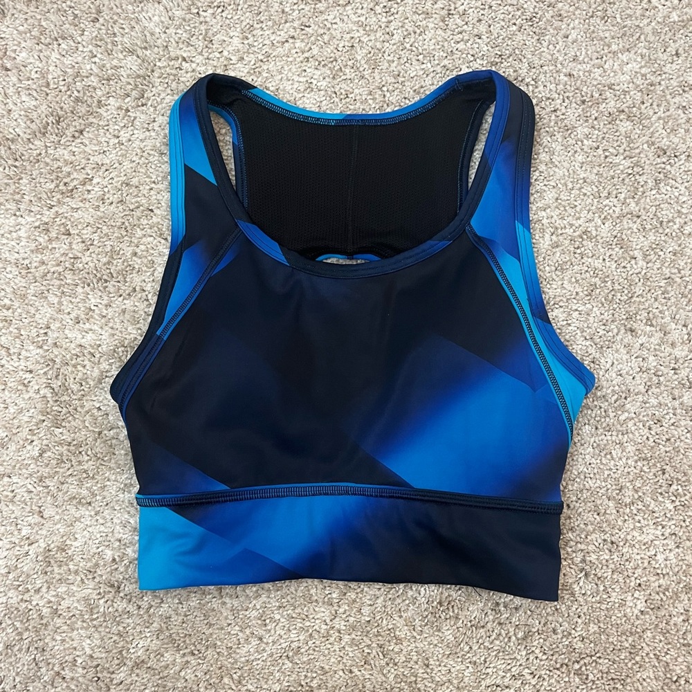 Athleta Longline Back Cutout Bra